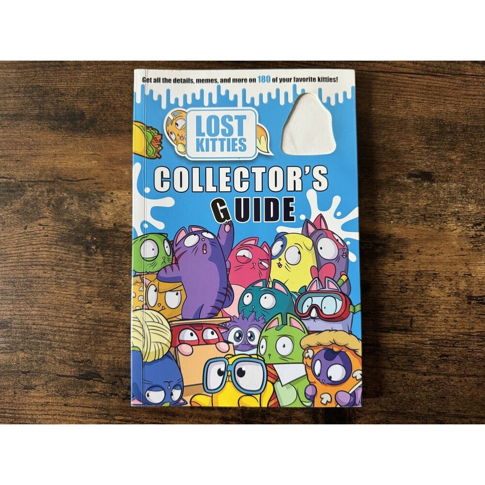 Lost Kitties Collectors Guide - Paperback Great Condition - Hasbro 2019 Book